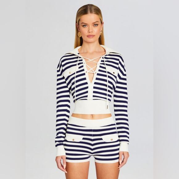 SER.O.YA ROSE KNIT TOP | SLIGHTLY USED - Picture 2 of 8